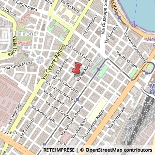 Mappa Via Maddalena, 89, 98123 Messina, Messina (Sicilia)