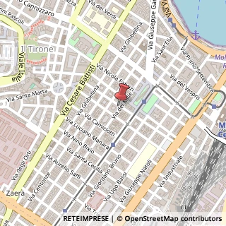 Mappa Via dei Mille, 124, 98123 Messina, Messina (Sicilia)