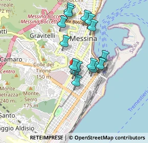 Mappa Via Cesare Battisti, 98123 Messina ME, Italia (0.81625)