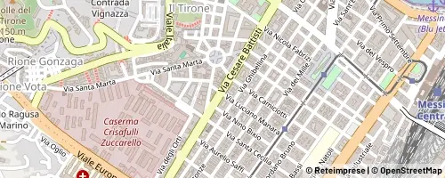 Mappa Messina
