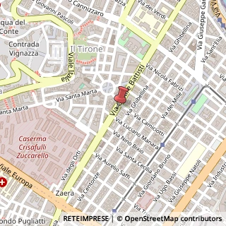 Mappa Via Cesare Battisti, 259, 98123 Messina, Messina (Sicilia)