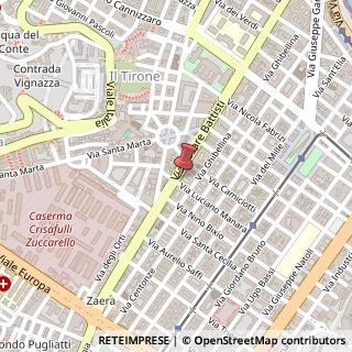 Mappa Via Cesare Battisti, 273, 98123 Messina, Messina (Sicilia)