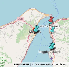 Mappa Via Cesare Battisti, 98123 Messina ME, Italia (6.69769)