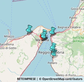 Mappa 98123 Messina ME, Italia (7.96)