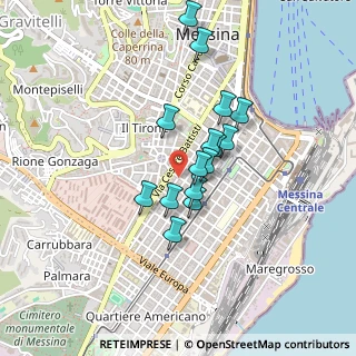 Mappa 98123 Messina ME, Italia (0.37733)