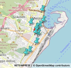 Mappa 98123 Messina ME, Italia (0.66455)
