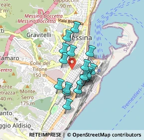 Mappa 98123 Messina ME, Italia (0.6735)