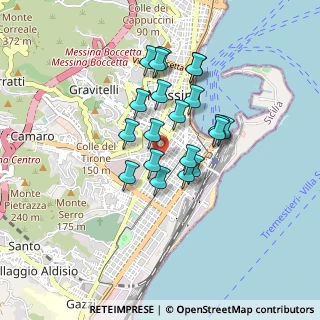 Mappa 98123 Messina ME, Italia (0.7725)