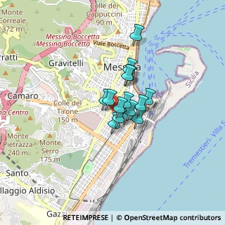Mappa 98123 Messina ME, Italia (0.506)