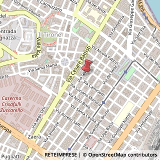 Mappa Via Ghibellina, 133, 98123 Messina, Messina (Sicilia)