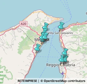 Mappa Stazione Messina Centrale, 98122 Messina ME, Italia (6.06545)