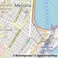 Mapa Messina