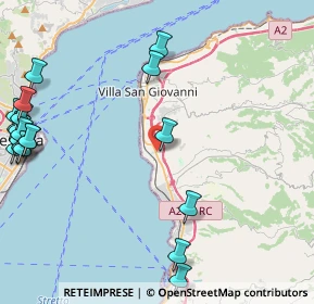 Mappa Via Figurella, 89135 Reggio di Calabria RC, Italia (6.8605)