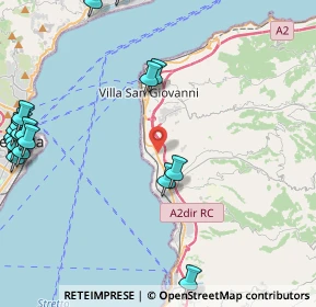 Mappa Via Figurella, 89135 Reggio di Calabria RC, Italia (6.9345)