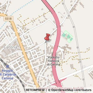 Mappa Via Feudo, 74, 89135 Reggio di Calabria, Reggio di Calabria (Calabria)