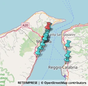 Mappa Via T. Cannizzaro, 98122 Messina ME, Italia (4.45538)