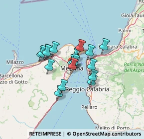 Mappa Via T. Cannizzaro, 98122 Messina ME, Italia (10.33667)