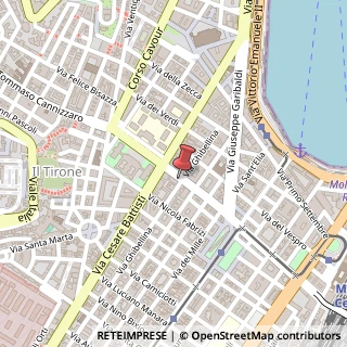 Mappa Via Ghibellina,  60, 98122 Messina, Messina (Sicilia)