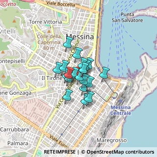 Mappa Via Ghibellina, 98122 Messina ME, Italia (0.246)