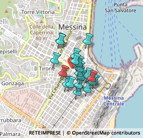 Mappa Via T. Cannizzaro, 98122 Messina ME, Italia (0.3005)