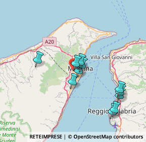 Mappa 98149 Messina ME, Italia (7.76455)