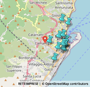 Mappa 98149 Messina ME, Italia (1.76571)