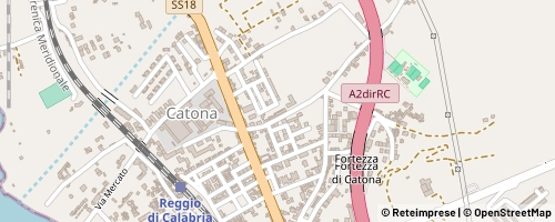 Mappa Reggio di Calabria