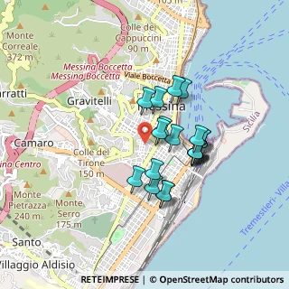 Mappa Via Romeo Pippo, 98123 Messina ME, Italia (0.7575)