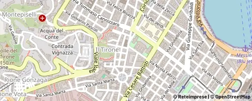 Mappa Messina