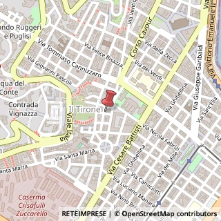 Mappa Via Cesareo Giovanni Alfredo, 24, 98123 Messina, Messina (Sicilia)