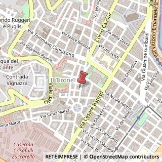 Mappa Via Porta Imperiale, 34, 98123 Messina, Messina (Sicilia)