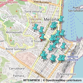 Mappa Via Romeo Pippo, 98123 Messina ME, Italia (0.492)