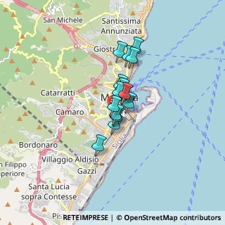 Mappa Via Romeo Pippo, 98123 Messina ME, Italia (1.07533)