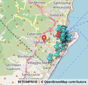 Mappa Via Romita, 98149 Messina ME, Italia (1.81)