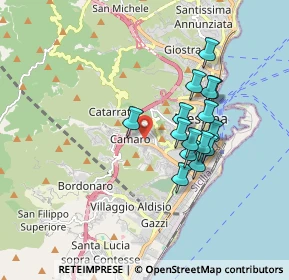 Mappa Via Romita, 98149 Messina ME, Italia (1.68467)