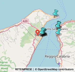 Mappa 98149 Messina ME, Italia (4.71643)