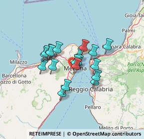 Mappa 98149 Messina ME, Italia (10.59263)