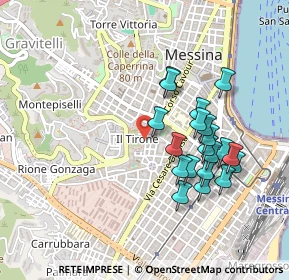 Mappa Via Pippo Romeo, 98123 Messina ME, Italia (0.4805)