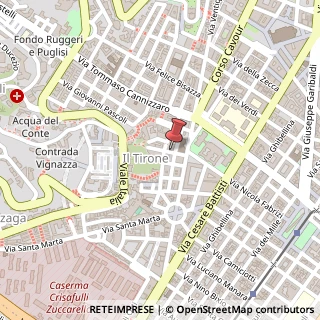 Mappa Via Pippo Romeo, 4, 98123 Messina, Messina (Sicilia)