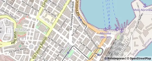 Mappa Messina