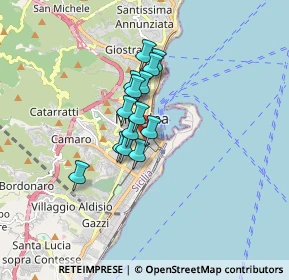 Mappa Via T. Cannizzaro, 98124 Messina ME, Italia (1.19)