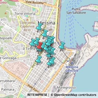 Mappa Via Centonze, 98122 Messina ME, Italia (0.27)
