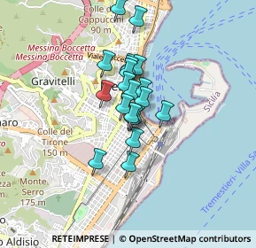 Mappa Via T. Cannizzaro, 98124 Messina ME, Italia (0.6175)