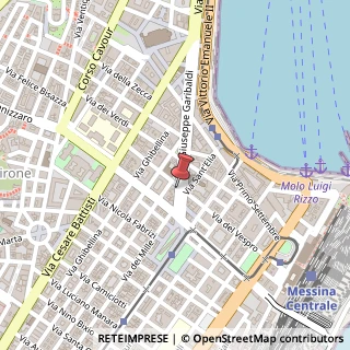 Mappa Via Alessandro Manzoni, 141, 98123 Messina, Messina (Sicilia)