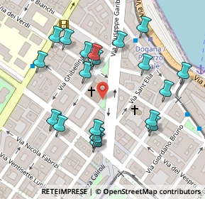 Mappa Via del Vespro, 98122 Messina ME, Italia (0.143)