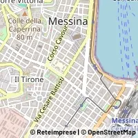 Mapa Messina
