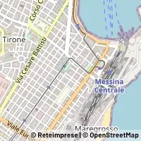 Mapa Messina