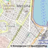 Mapa Messina
