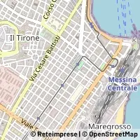 Mapa Messina