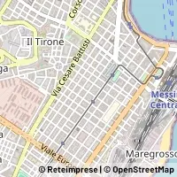Mapa Messina